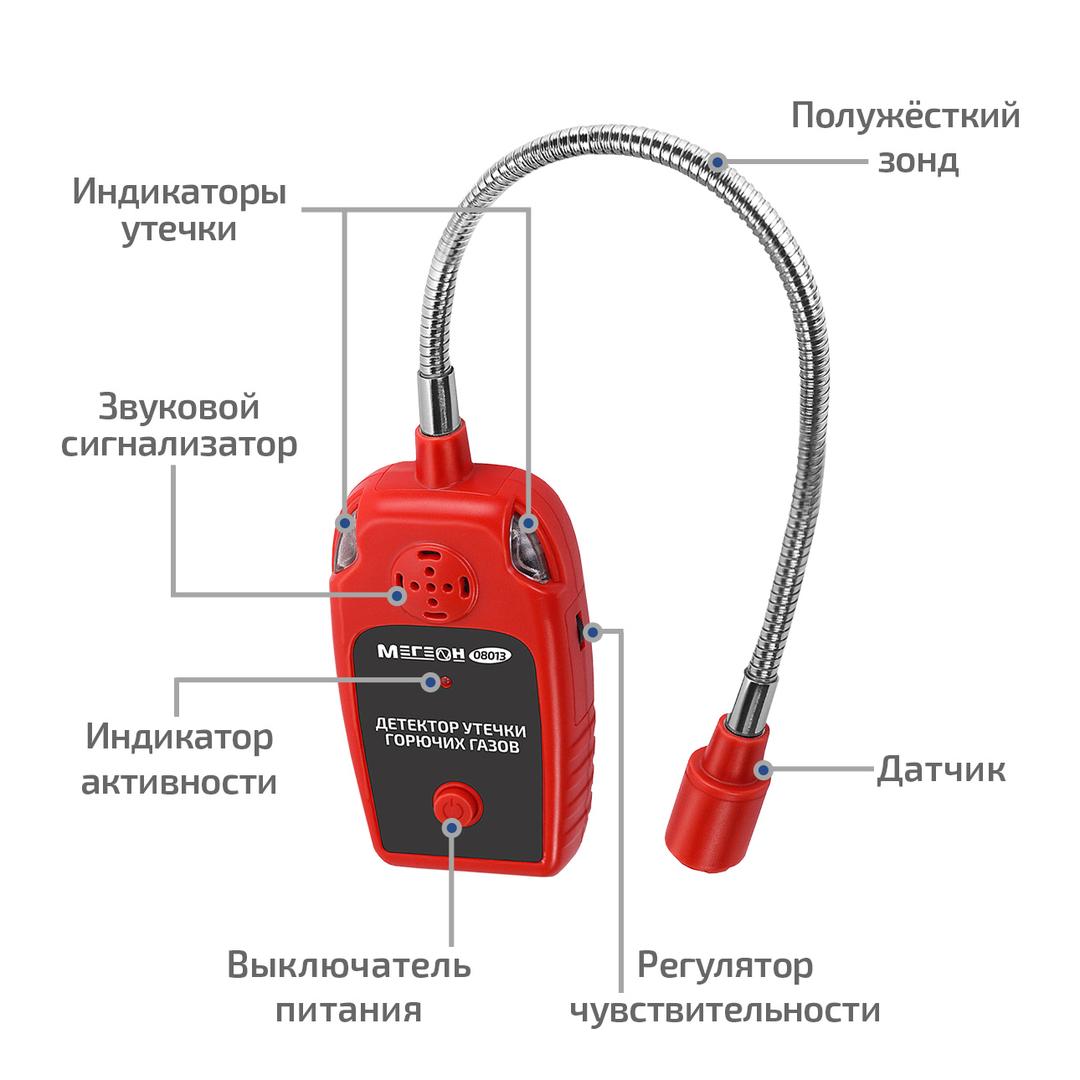 МЕГЕОН 08013 Детектор утечки горючих газов