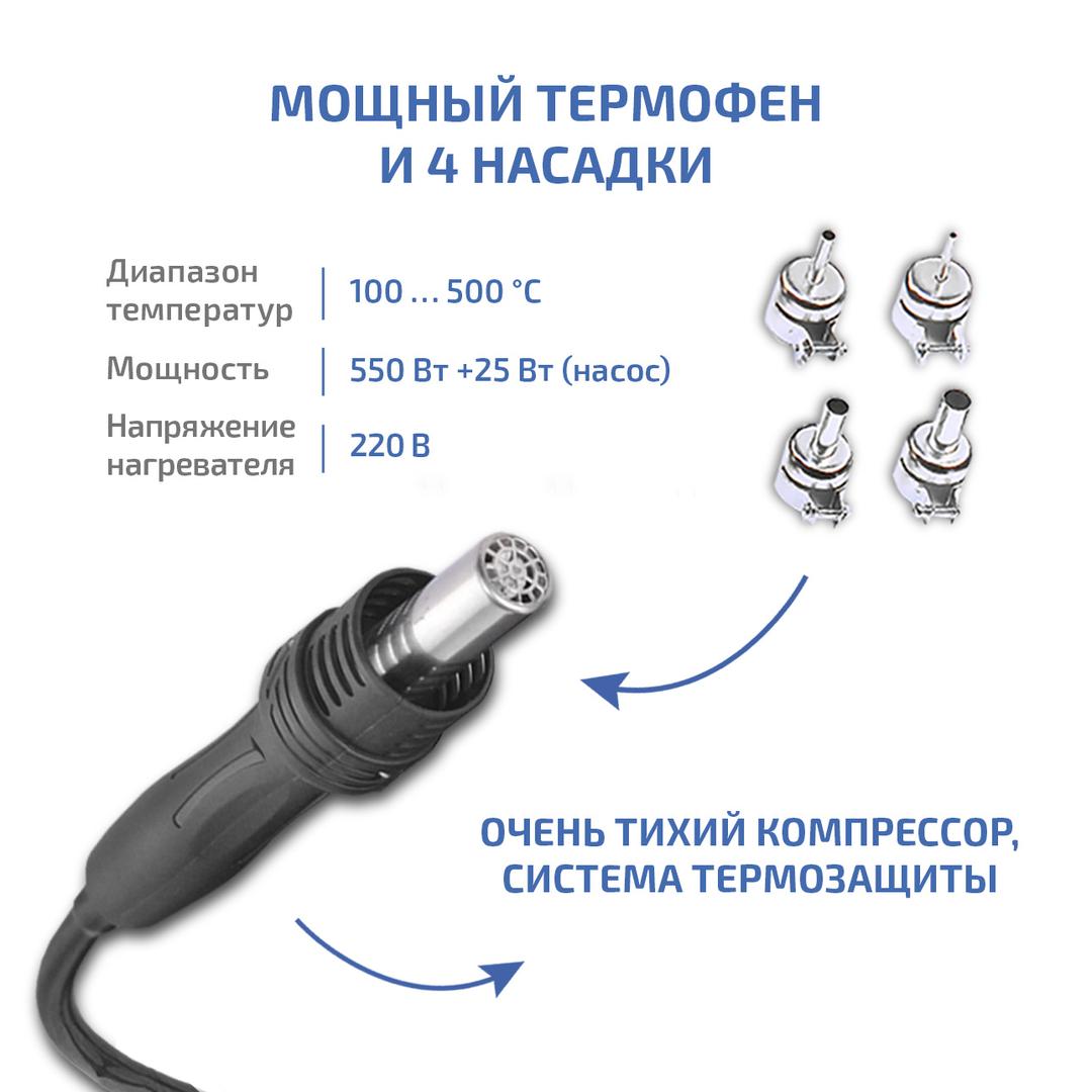 МЕГЕОН 00800 Многофункциональная паяльная станция