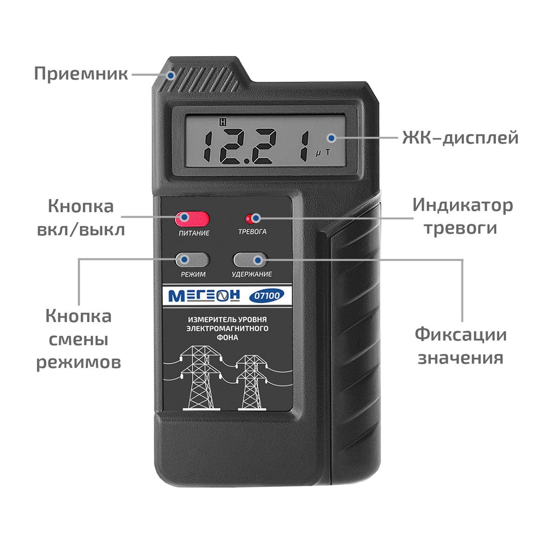МЕГЕОН 07100 Измеритель уровня электромагнитного фона