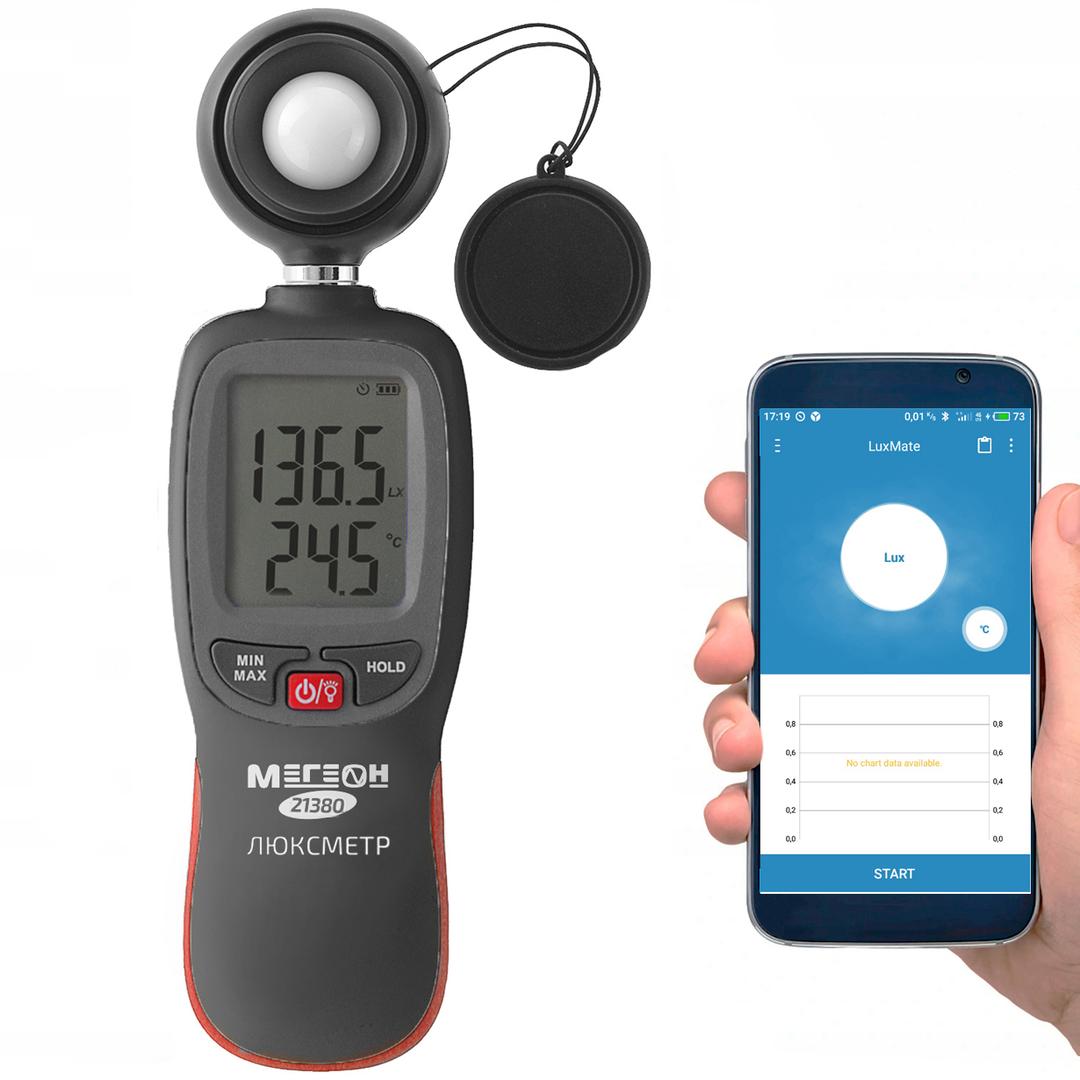 МЕГЕОН 21380 Люксметр (Bluetooth)