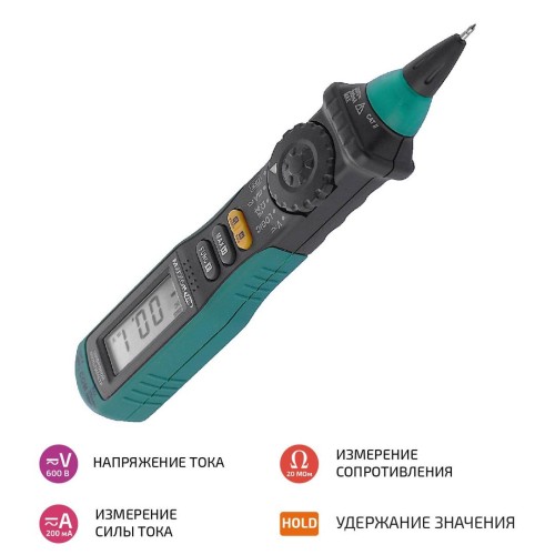 МЕГЕОН 12789 Мультиметр цифровой тип "ручка"