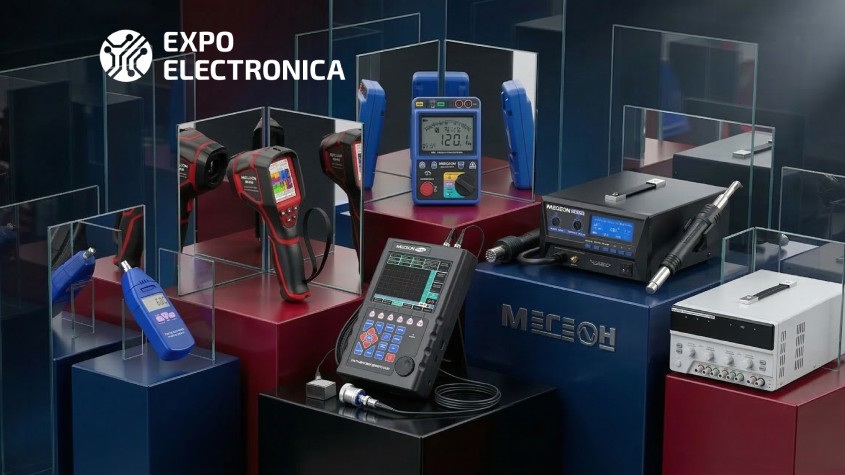 Приглашаем на стенд компании МЕГЕОН на выставке ExpoElectronica 2026