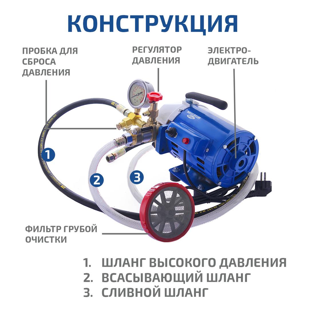 МЕГЕОН 98160 Электрический опрессовочный насос