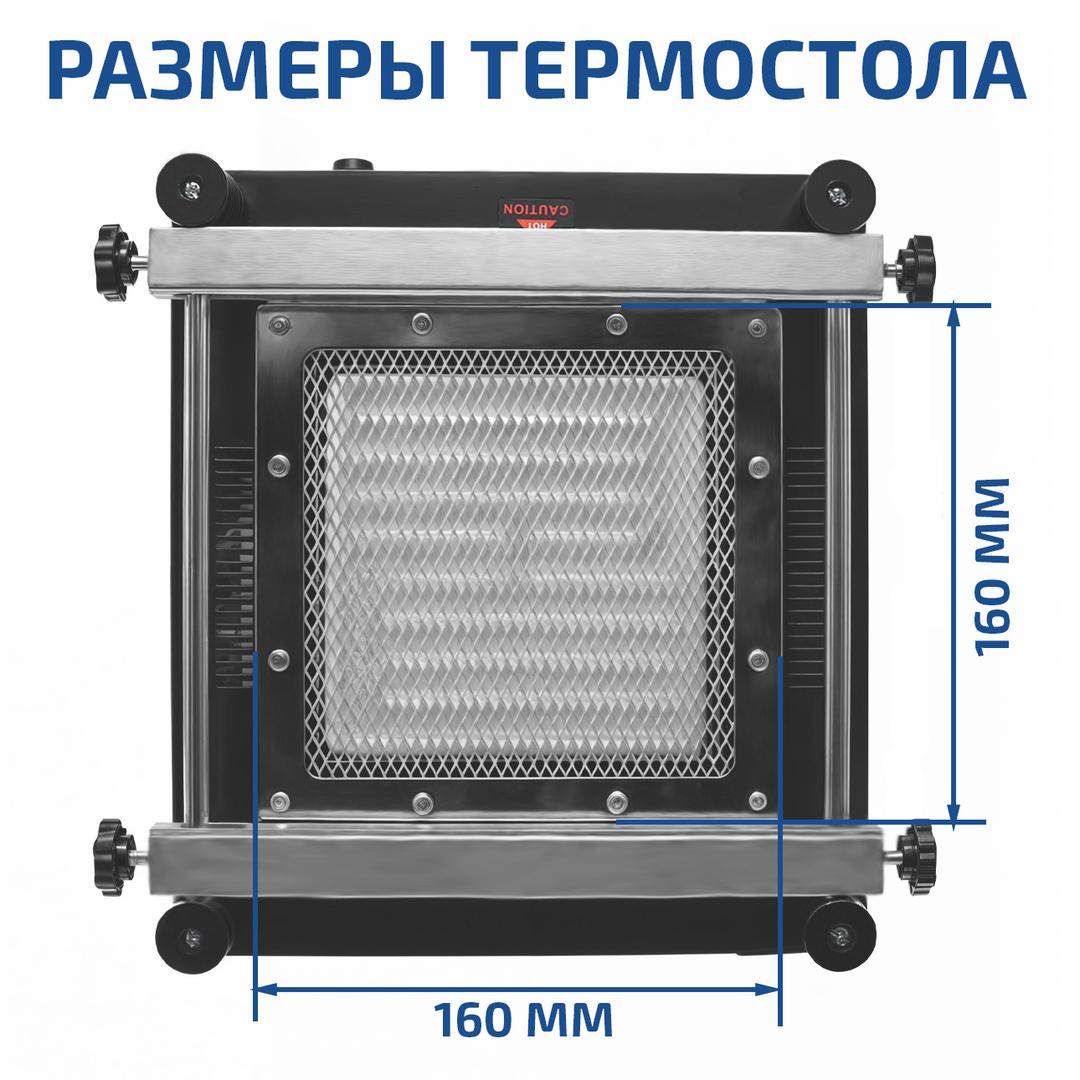 МЕГЕОН 00363 Цифровая паяльная станция 3 в 1