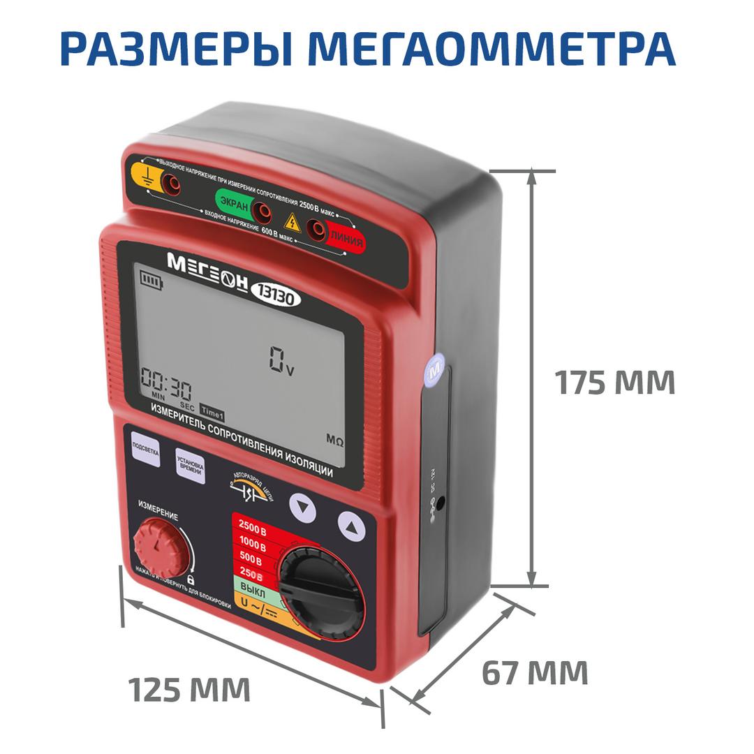 МЕГЕОН 13130 Мегаомметр