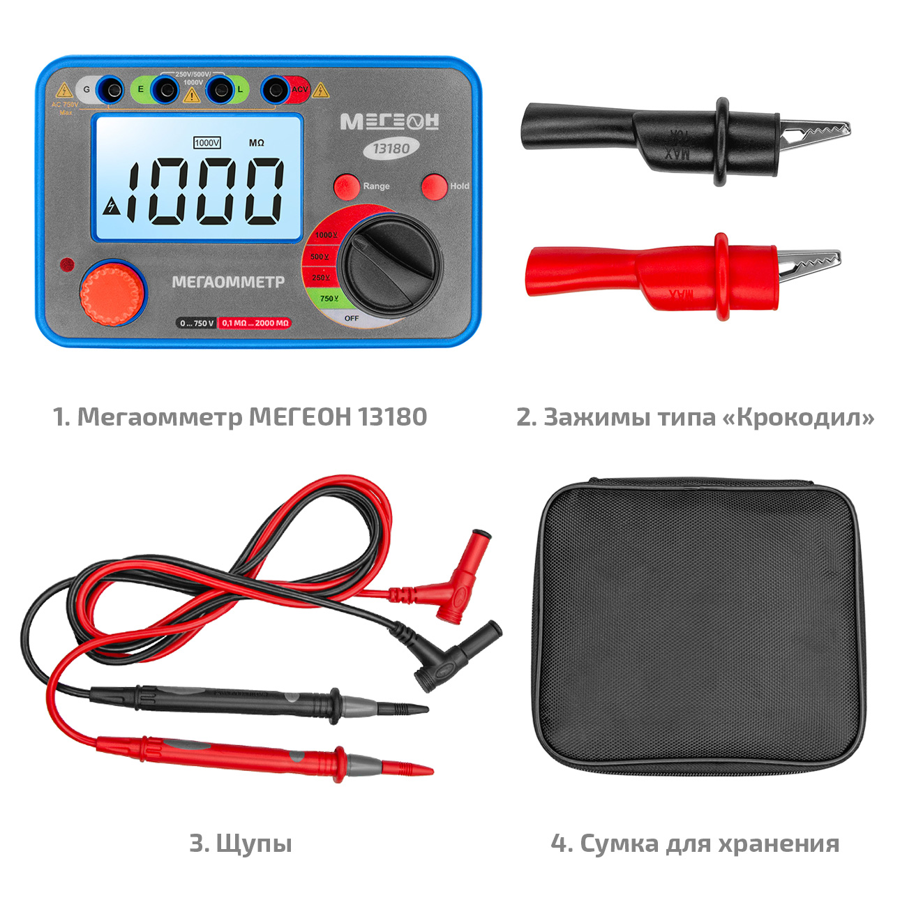 МЕГЕОН 13180 Мегаомметр