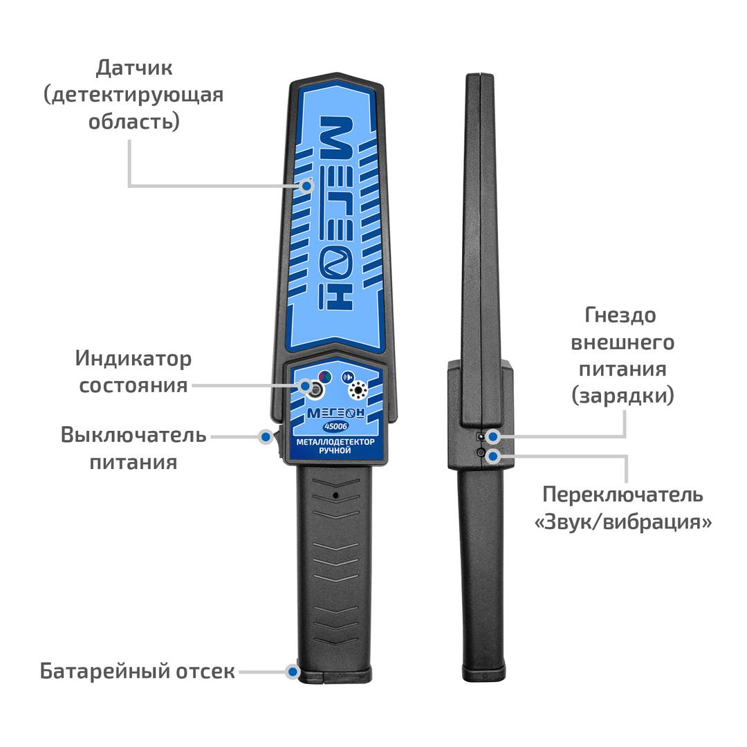 МЕГЕОН 45006 Ручной металлодетектор