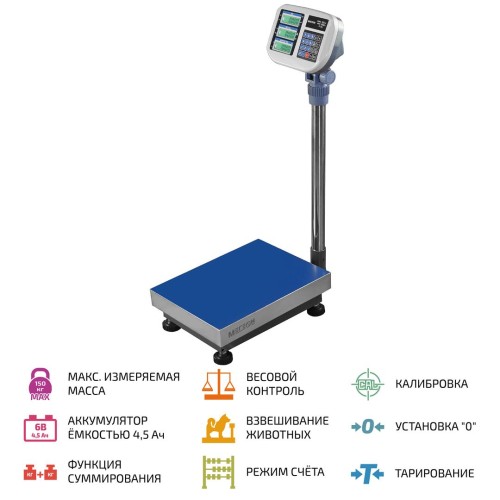 МЕГЕОН 50315W Весы напольные