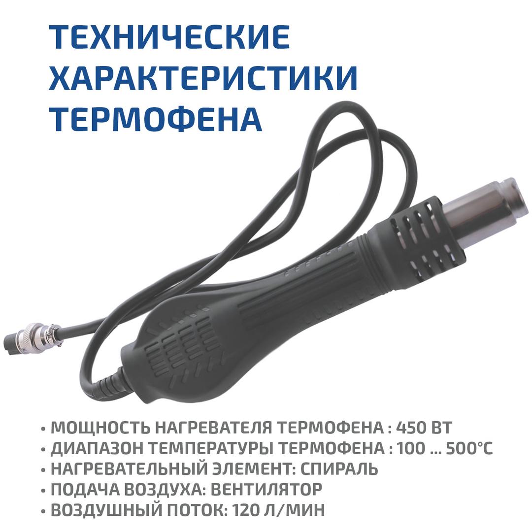 МЕГЕОН 00363 Цифровая паяльная станция 3 в 1