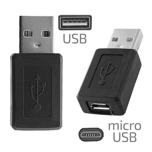 МЕГЕОН 33202К (USB-A папа - microUSB мама) Переходник