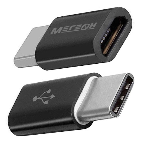 МЕГЕОН 33203К (USB-C папа - microUSB мама) Переходник