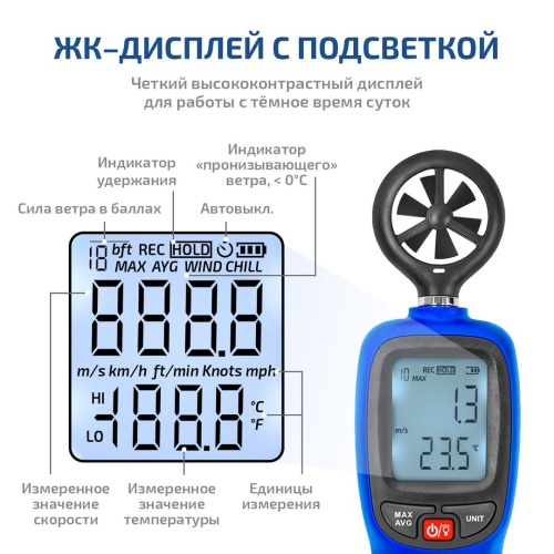 МЕГЕОН 11011 Термоанемометр