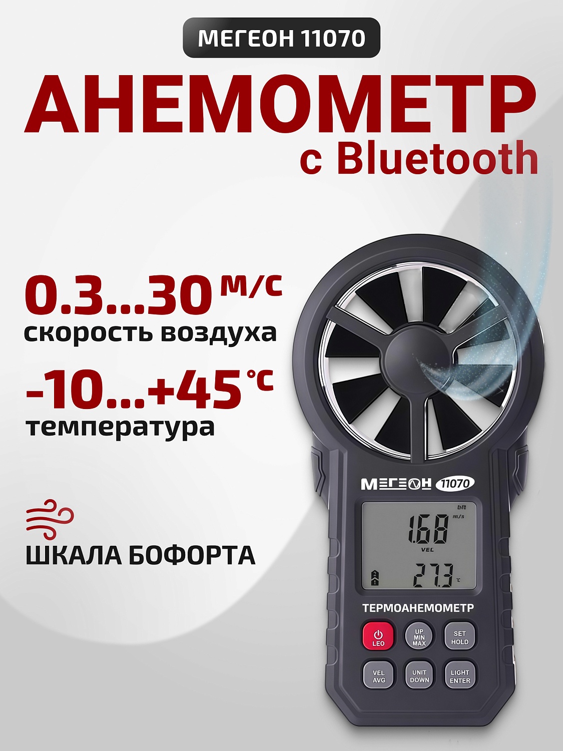 МЕГЕОН 11070: Новый флагман цифровых термоанемометров