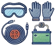 Аксессуары, комплектующие и СИЗ